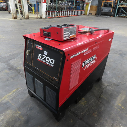 Lincoln K3279-1 S700 Power Wave Advanced Process Welder 44V 700A 3Ph W/ K3336-2