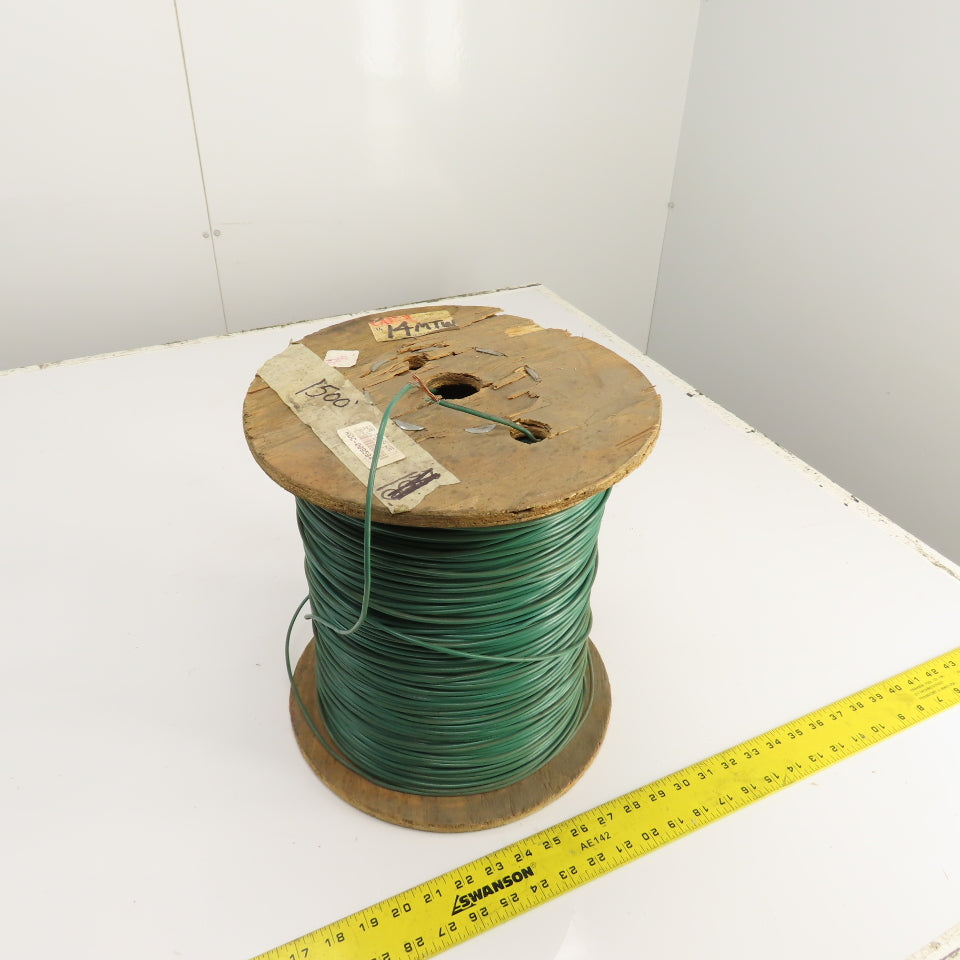 MTW-2/64 14 Gauge AWG Stranded Copper Building Hook Up Wire 1400' Long