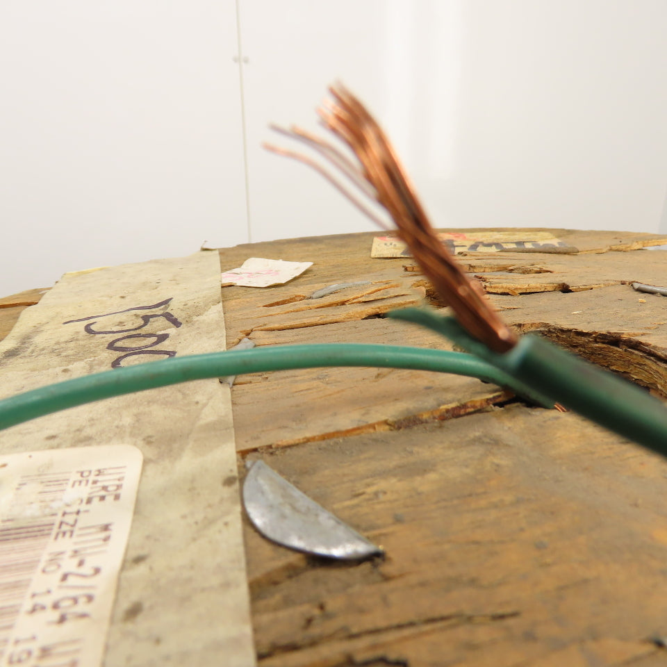 MTW-2/64 14 Gauge AWG Stranded Copper Building Hook Up Wire 1400' Long