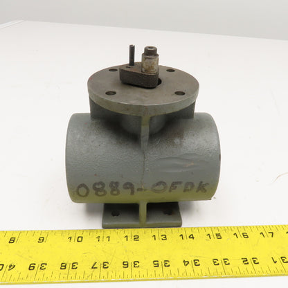 Maxon Style 1-1/2" NPT Butterfly Gas control Valve Body Only