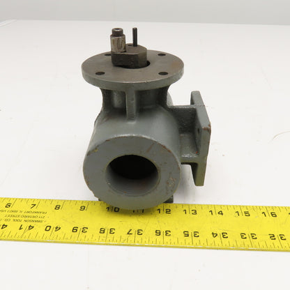 Maxon Style 1-1/2" NPT Butterfly Gas control Valve Body Only