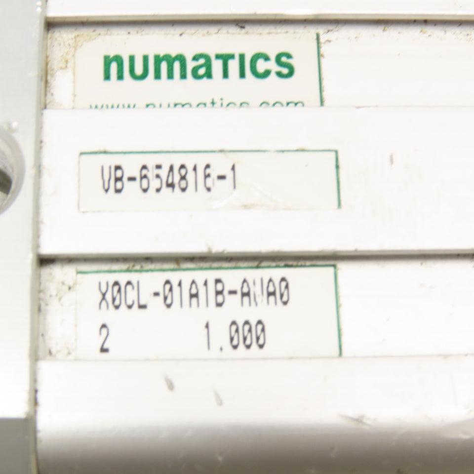 Numatics X0CL-01A1B-AVA0 2" Bore 1" Stroke Double Acting Air Cylinder