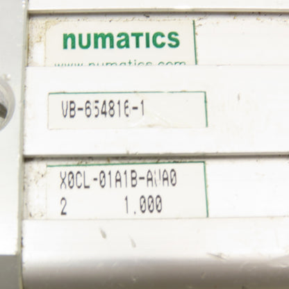 Numatics X0CL-01A1B-AVA0 2" Bore 1" Stroke Double Acting Air Cylinder