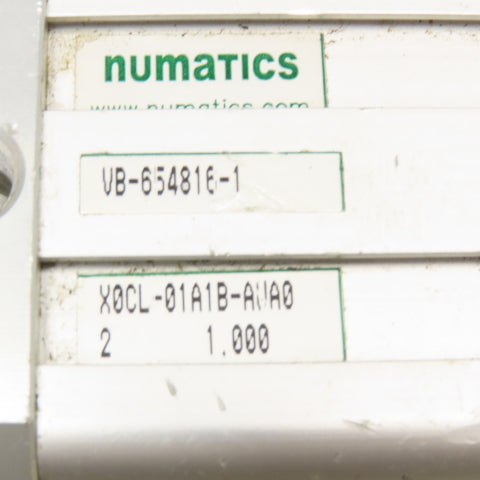 Numatics X0CL-01A1B-AVA0 2" Bore 1" Stroke Double Acting Air Cylinder