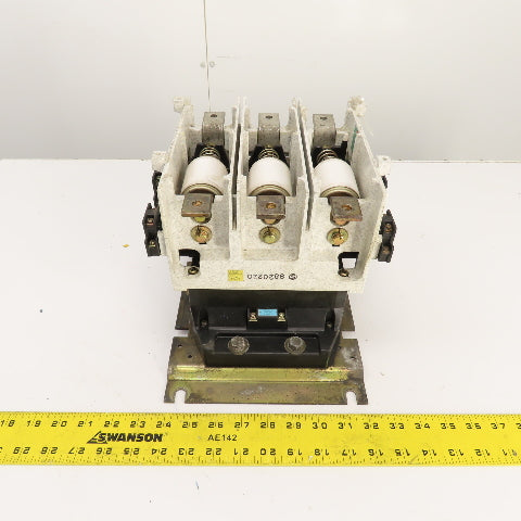 Toshiba CV-1GAU Vacuum Contactor 3PH 3-Pole 200-1500V Max 100-240VAC Control