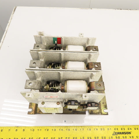 Toshiba CV-1GAU Vacuum Contactor 3PH 3-Pole 200-1500V Max 100-240VAC Control