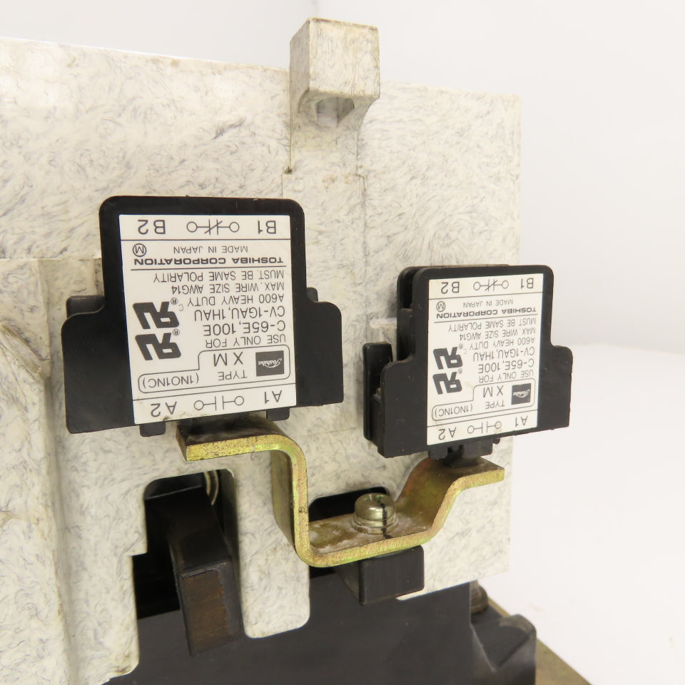 Toshiba CV-1GAU Vacuum Contactor 3PH 3-Pole 200-1500V Max 100-240VAC Control