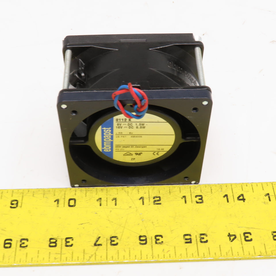 Ebm Papst 8112 K 8/16V DC Cooling Fan