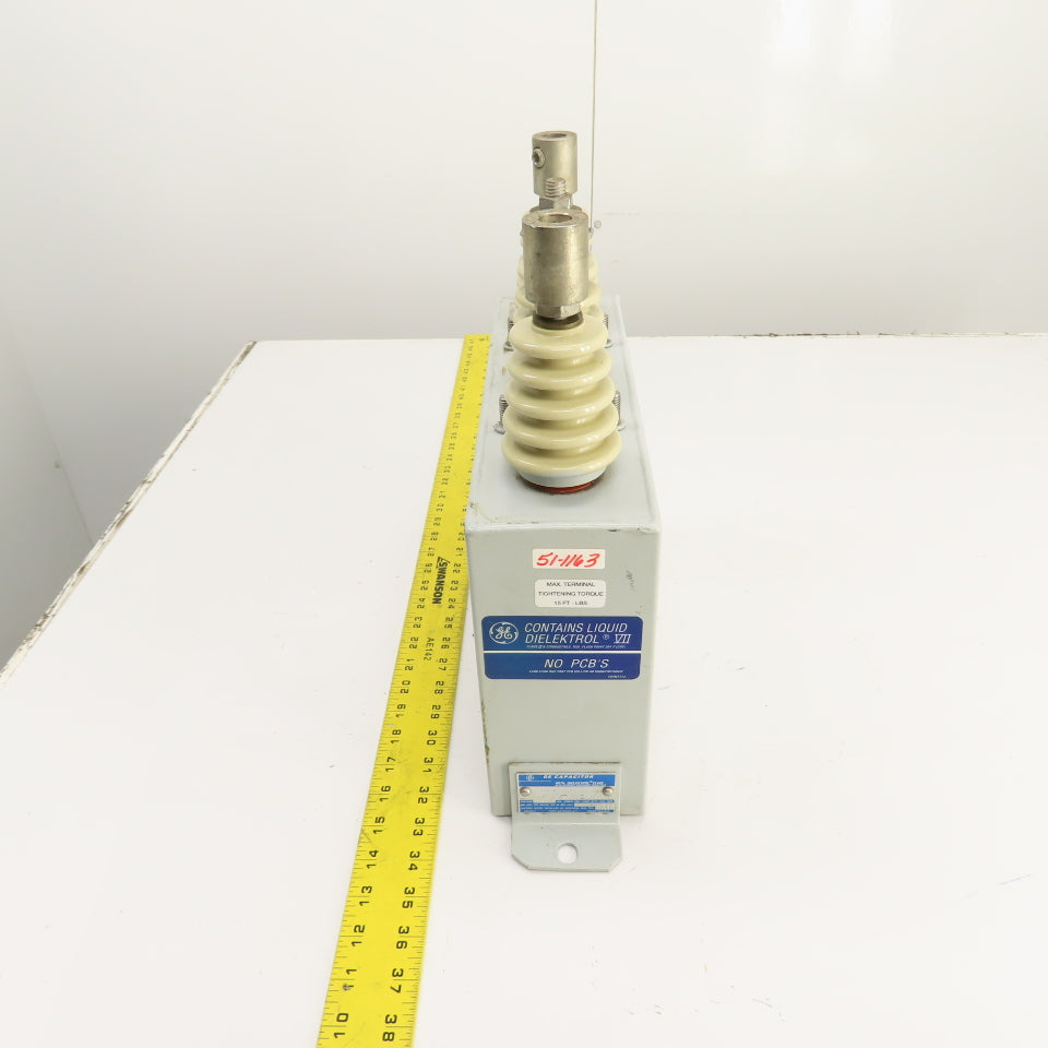 GE 54L303WS60 100kVAR Capacitor 2400V 3PH 60HZ 75A W/ Dielektrol VII