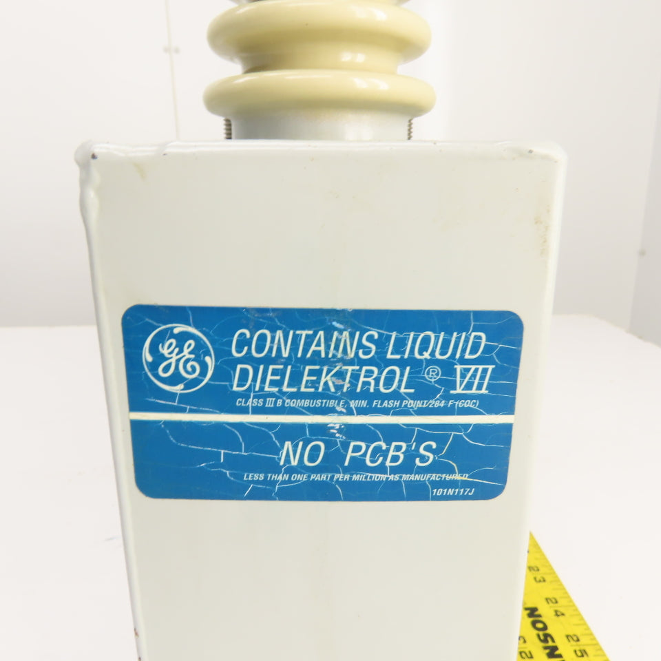 GE 54L303WS60 100kVAR Capacitor 2400V 3PH 60HZ 75A W/ Dielektrol VII