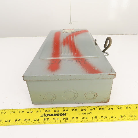 Westinghouse CAF-361 30A Fusible Heavy Duty Safety Disconnect Switch 600VAC 3P