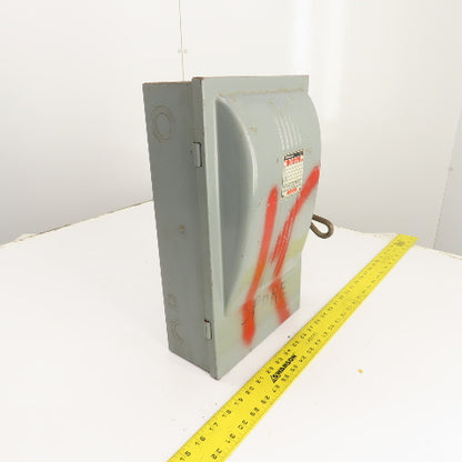 Westinghouse CAF-361 30A Fusible Heavy Duty Safety Disconnect Switch 600VAC 3P