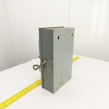 Westinghouse CAF-361 30A Fusible Heavy Duty Safety Disconnect Switch 600VAC 3P