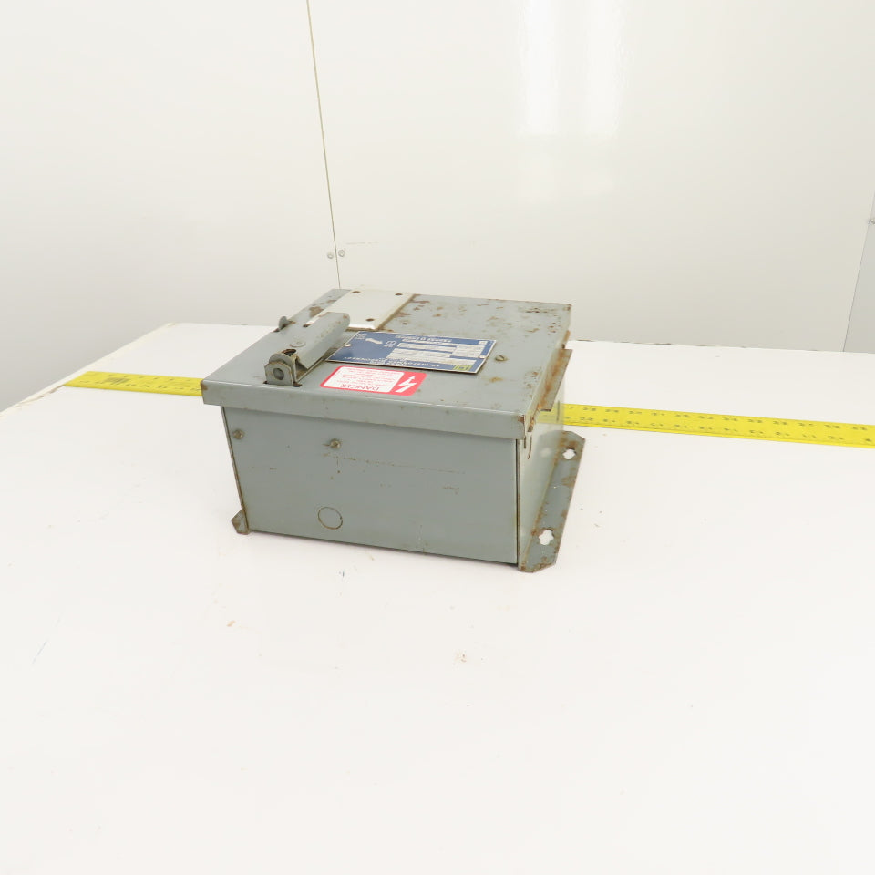 Square D SK5271S Class 9070 Transformer Disconnect 500VA Pri 230/460V Sec 115V