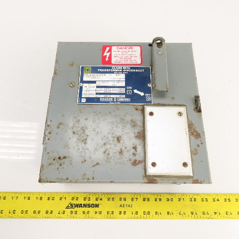 Square D SK5271S Class 9070 Transformer Disconnect 500VA Pri 230/460V Sec 115V