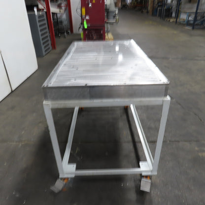 50" x 28" x 3/4" Stainless Steel Top Utility Work Table Station Bench 36.5" Tall