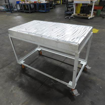 50" x 28" x 3/4" Stainless Steel Top Utility Work Table Station Bench 36.5" Tall
