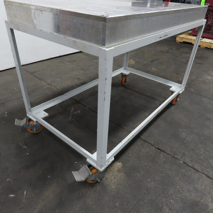 50" x 28" x 3/4" Stainless Steel Top Utility Work Table Station Bench 36.5" Tall