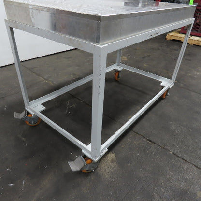 50" x 28" x 3/4" Stainless Steel Top Utility Work Table Station Bench 36.5" Tall