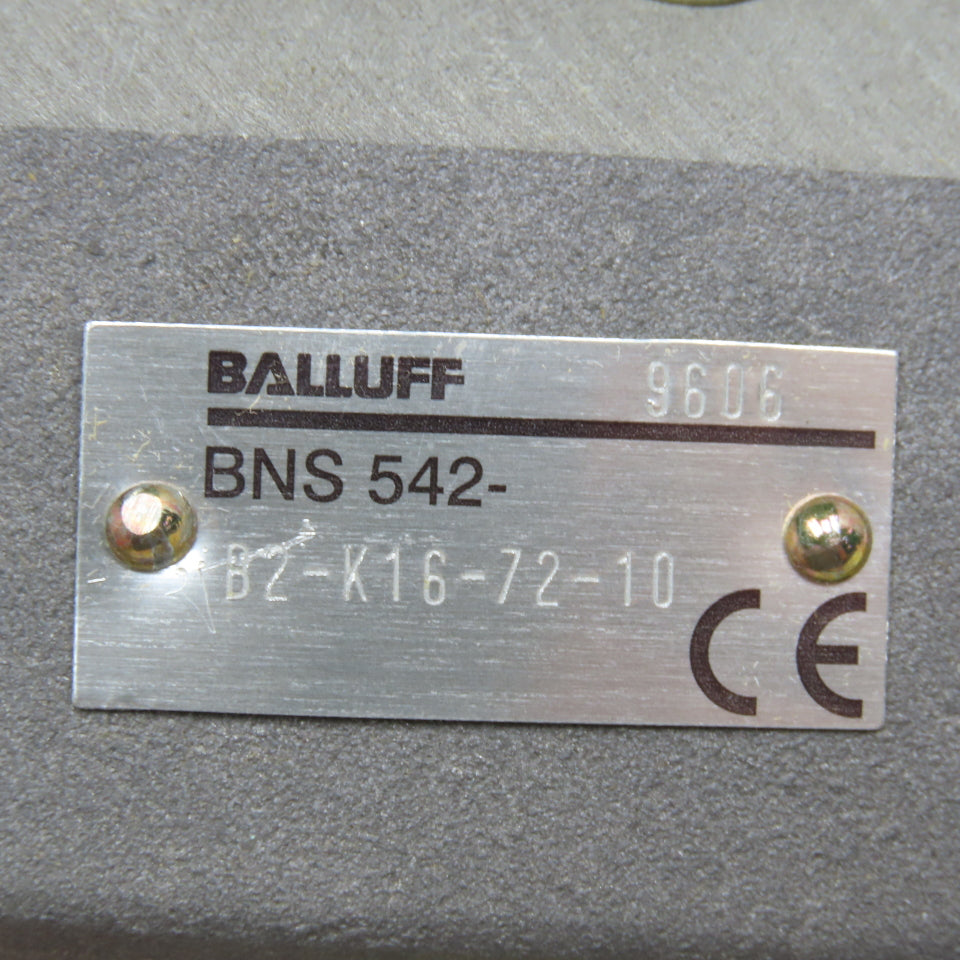Balluff BNS-542-B02-K16-72-10 2 Position Mechanical Limit Switch 240V