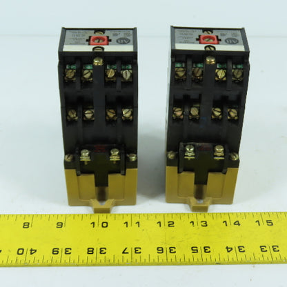 Allen Bradley 700-P800A1 Ser B Bulletin 700 AC Relay 10A 600V 120V Coil Lot Of 2