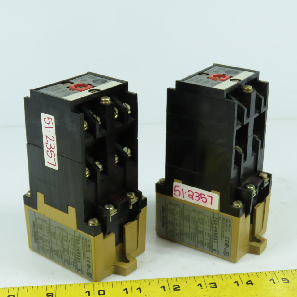 Allen Bradley 700-P800A1 Ser B Bulletin 700 AC Relay 10A 600V 120V Coil Lot Of 2