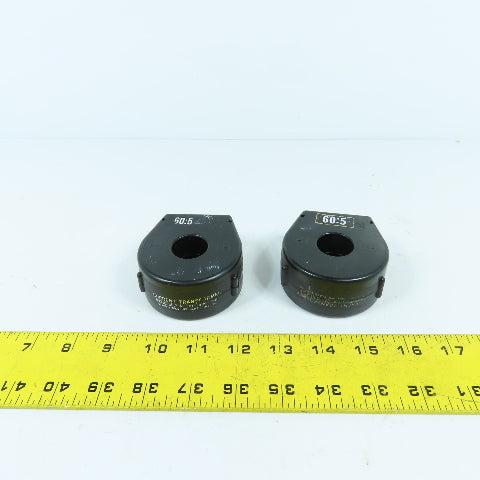 EIL 15 RT-600 60:5 Current Transformer 50-400HZ 600V Lot Of 2