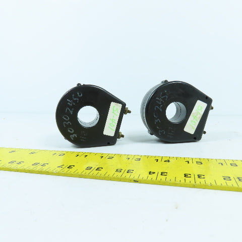 EIL 15 RT-600 60:5 Current Transformer 50-400HZ 600V Lot Of 2