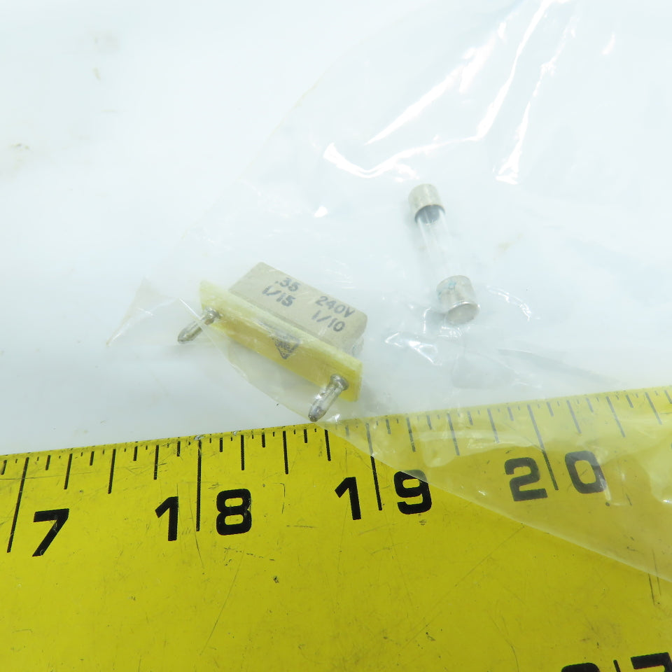 Baldor BR0350 Horsepower Resistor 0.35 Ohm & 0.5A Fuse Kit