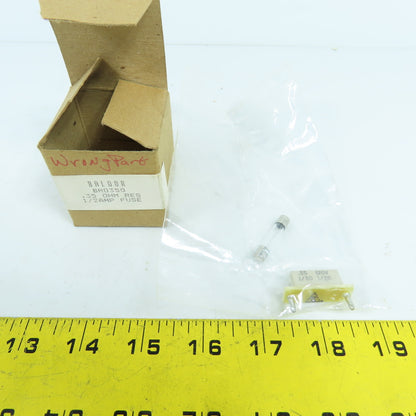 Baldor BR0350 Horsepower Resistor 0.35 Ohm & 0.5A Fuse Kit