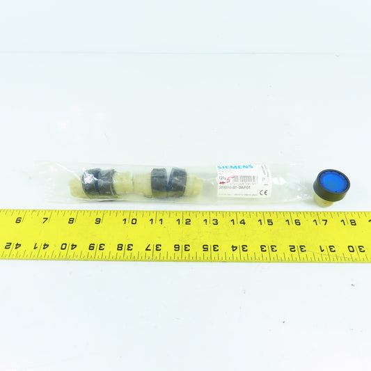Siemens 3SB1001-0AF01 Blue Momentary Contact Push Button Lot Of 5 NEW