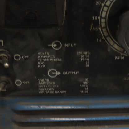 Miller Deltaweld 450 230/460V 450A Contant Voltage DC Arc Welder Power Source
