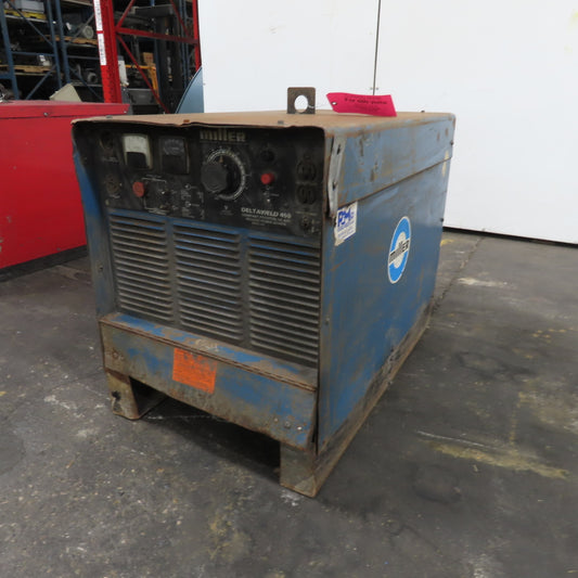 Miller Deltaweld 450 230/460V 450A Contant Voltage DC Arc Welder Power Source