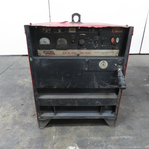Lincoln DC-600 44V Idealarc Multi-Process DC Ark Welder 230/460V 3Ph 600A