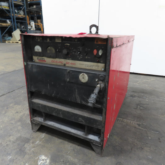 Lincoln DC-600 44V Idealarc Multi-Process DC Ark Welder 230/460V 3Ph 600A