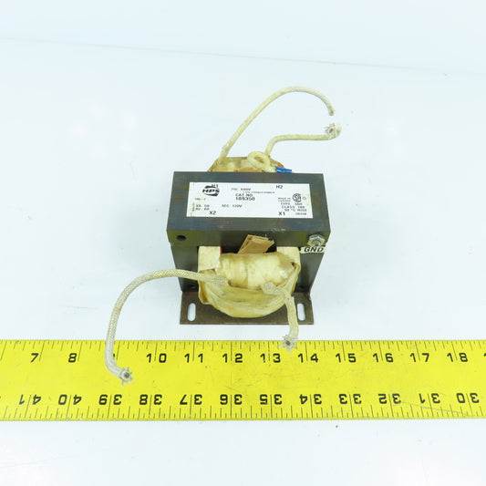 HPS 189350 50VA Single Phase Transformer Pri 690V Sec 120V 60HZ Class 180