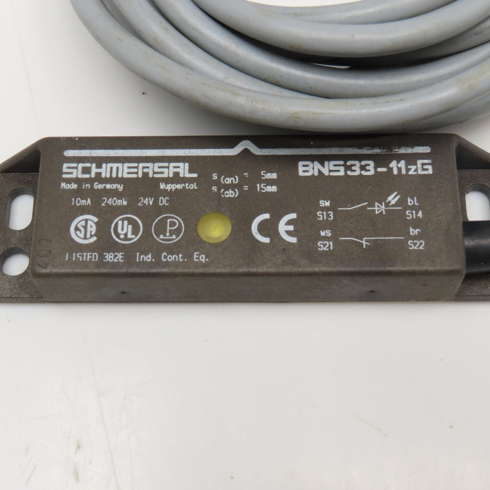 Schmersal BNS33-11ZG Magnetic Safety Sensor Switch 24VDC