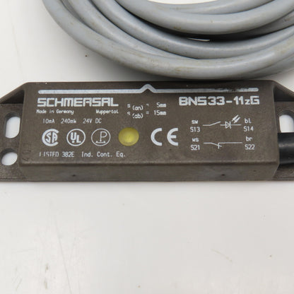 Schmersal BNS33-11ZG Magnetic Safety Sensor Switch 24VDC
