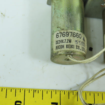 Ricoh Keiki 67697650 24VDC 7.2W Solenoid Coils Bank Of 14 & (1) 67697660