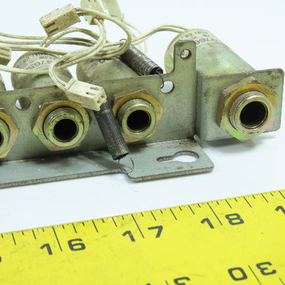 Ricoh Keiki 67697650 24VDC 7.2W Solenoid Coils Bank Of 14 & (1) 67697660
