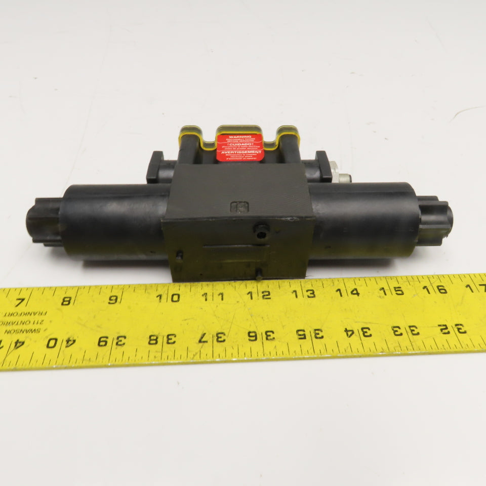 Parker D1VW004CNJCLM5682XB027 4/3 Position Float Center Hydraulic Valve 24VDC