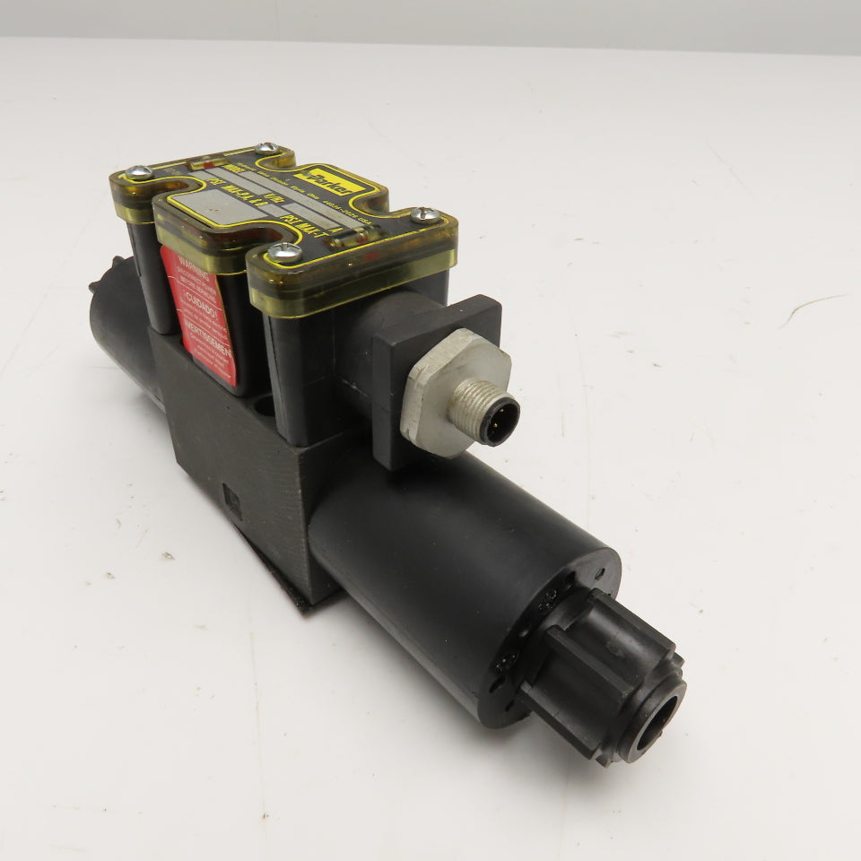 Parker D1VW004CNJCLM5682XB027 4/3 Position Float Center Hydraulic Valve 24VDC
