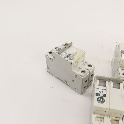 Allen Bradley 1492-CB2 G100 2-Pole 10A Circuit Breaker Lot Of 30