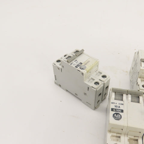 Allen Bradley 1492-CB2 G100 2-Pole 10A Circuit Breaker Lot Of 30