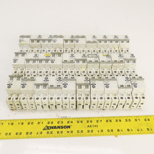 Allen Bradley 1492-CB2 G100 2-Pole 10A Circuit Breaker Lot Of 30