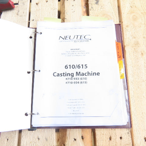 Rio Grande Neutec FlowLogic 615 Casting Machine W/ RC-10CE Recirculating Cooler