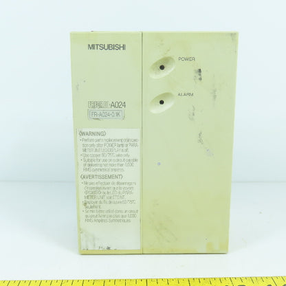 Mitsubishi FR-A024-0.1K Freqrol 0.1kW Inverter Drive 200-230V 3PH 0.2-400HZ