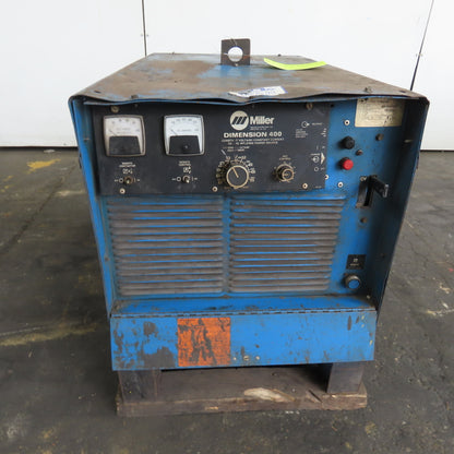 Miller Dimension 400 DC Arc Welding Power Source 36V 3Ph 200-230/460V