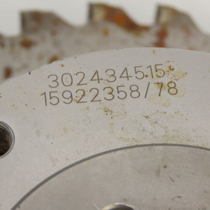 Leuco 302434515 Hydro Clamping Bushing W/ Hexagonal Top & 250 x 15 x 60mm Cutter