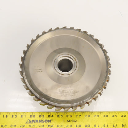 Leuco 302434515 Hydro Clamping Bushing W/ Hexagonal Top & 250 x 15 x 60mm Cutter